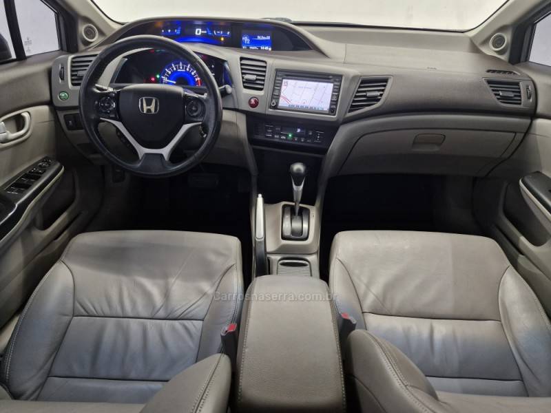 HONDA - CIVIC - 2012/2013 - Cinza - R$ 78.900,00