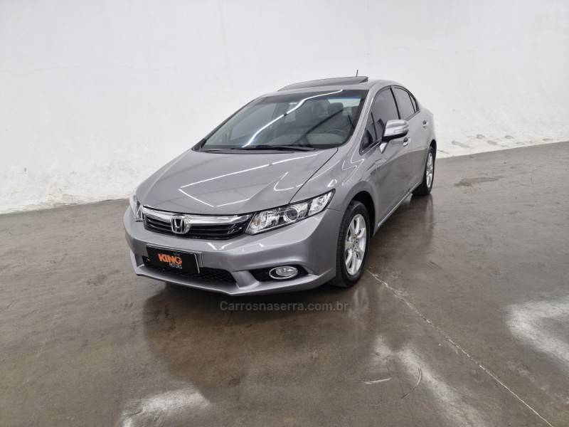 HONDA - CIVIC - 2012/2013 - Cinza - R$ 78.900,00